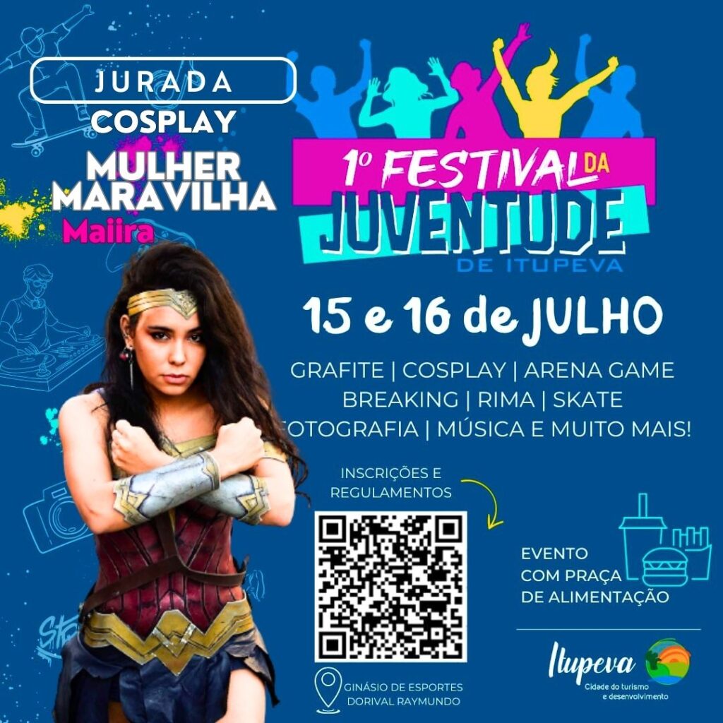 1 Festival da Juventude de Itupeva terá Concurso Cosplay premiação