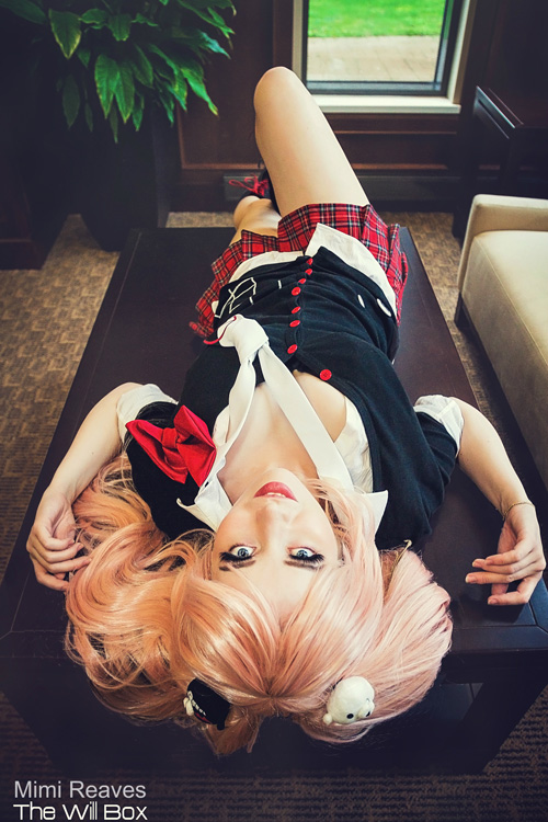 Junko Enoshima De Dangan Ronpa Mundo Cosplayer 