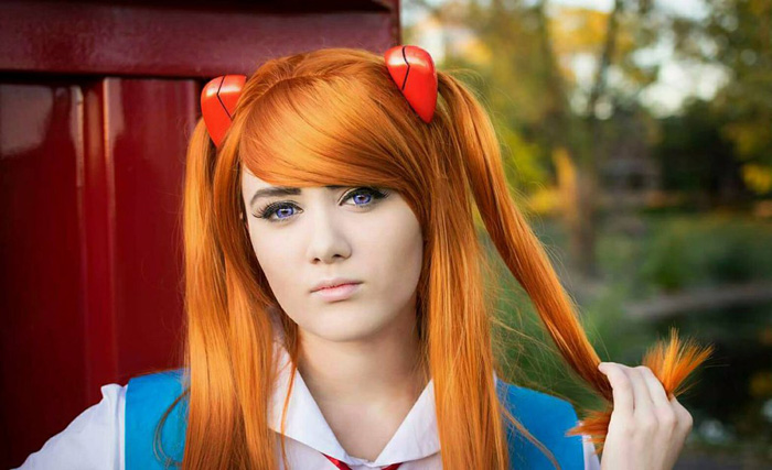 Asuka De Evangelion Mundo Cosplayer