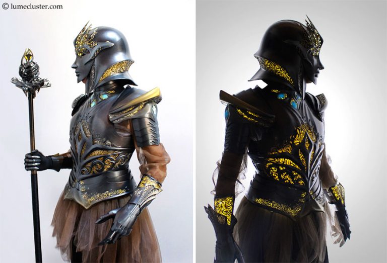 Designer leva mais de 500 horas para construir armadura medieval