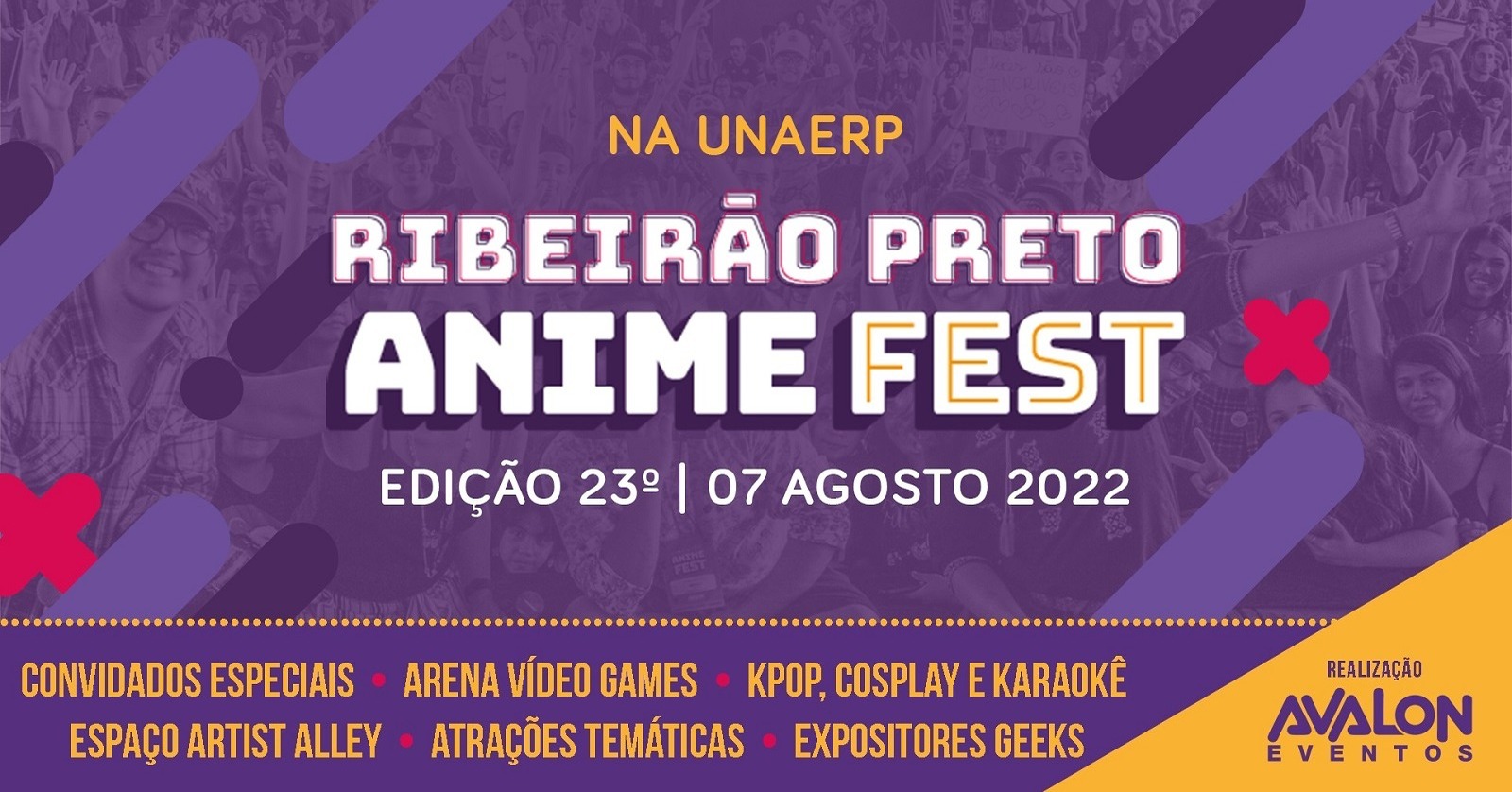 Anime Festival 2022  Data, Localização, Preço. Todas as informações -  Eventos 2022