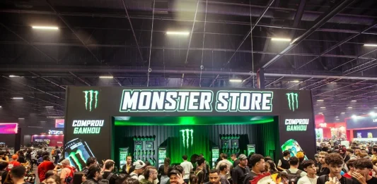 Monster Energy marcará presença na BGS 2026 com arena gamer e experiência exclusiva